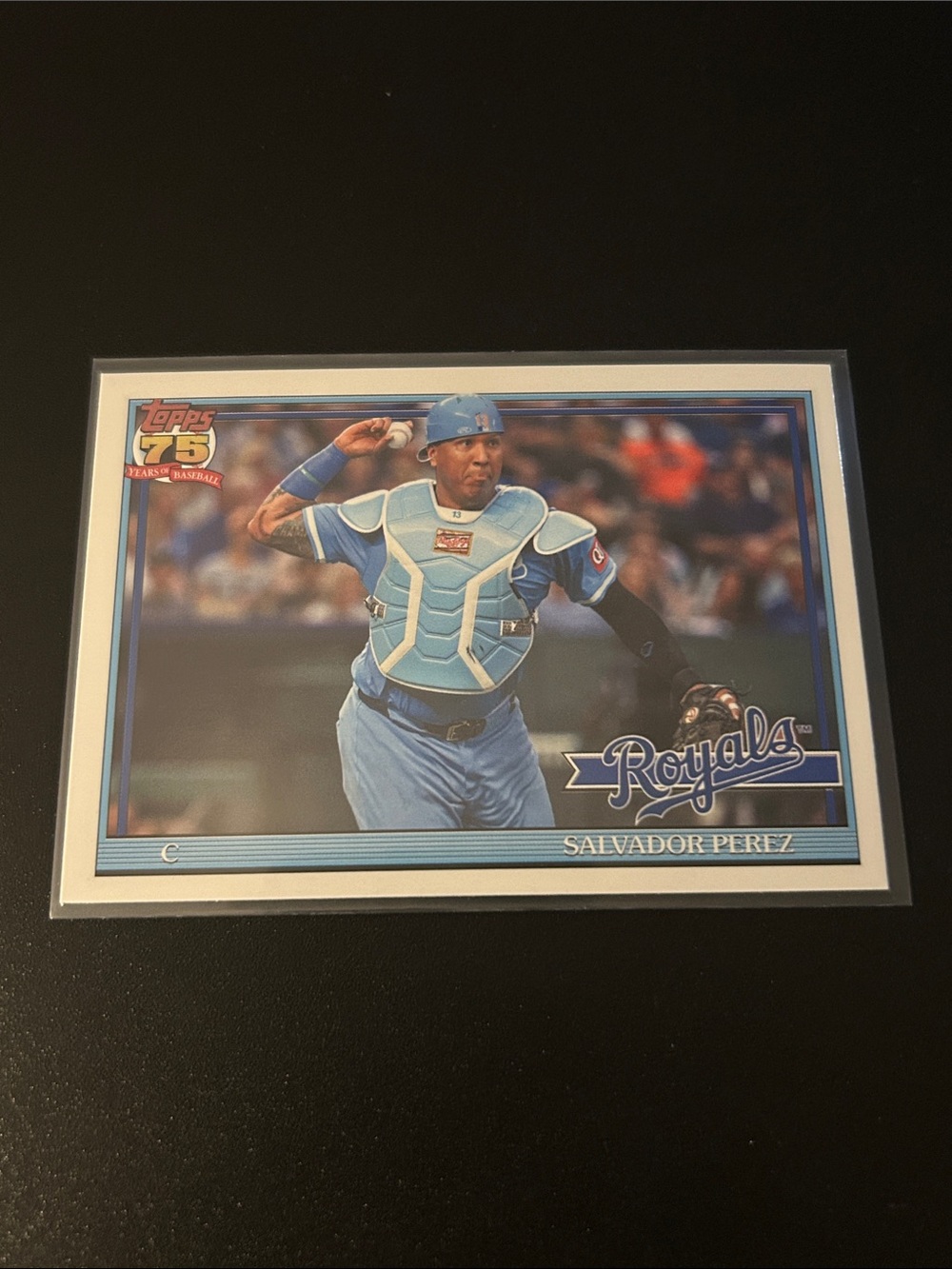 Topps 75th Salvador Perez KC Royals Card